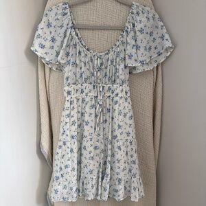 Altar'd State Blue Floral Dress